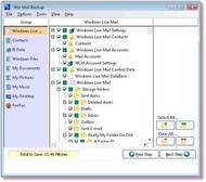 Win Mail Backup screenshot
